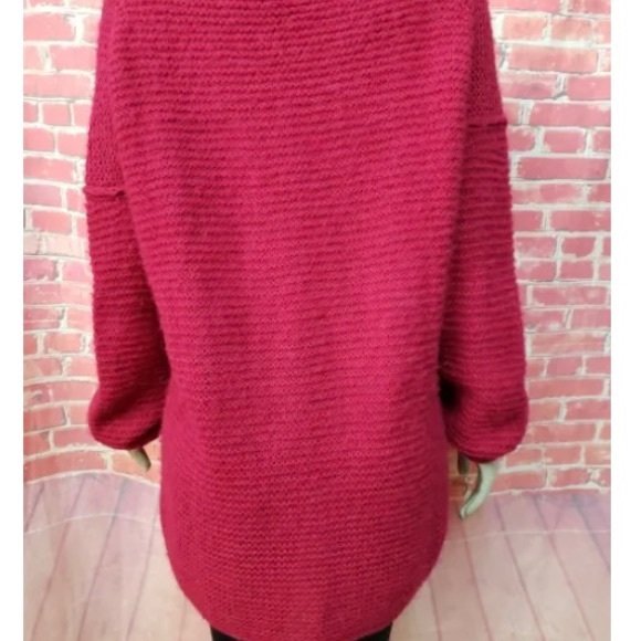 Free People All Mine Raspberry Sweater - Picture 12 of 13